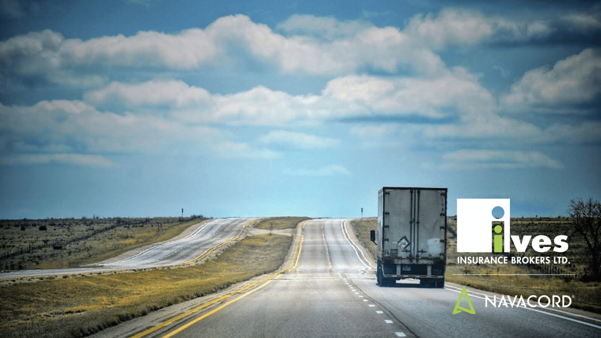 Single truck driving on an open road, representing the current state of the transportation industry and trucking sector.